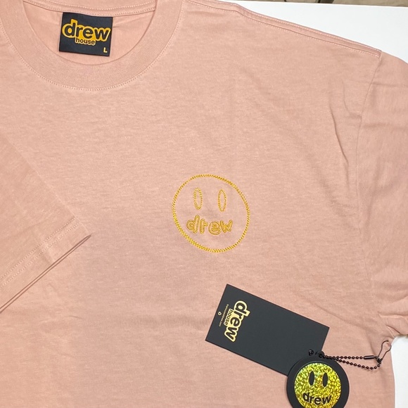 Drew House Sketch Mascot Embroidery SS Tee Dusty Rose - Size L - Picture 6 of 8